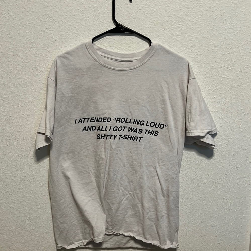2018 Rolling Loud shirt.